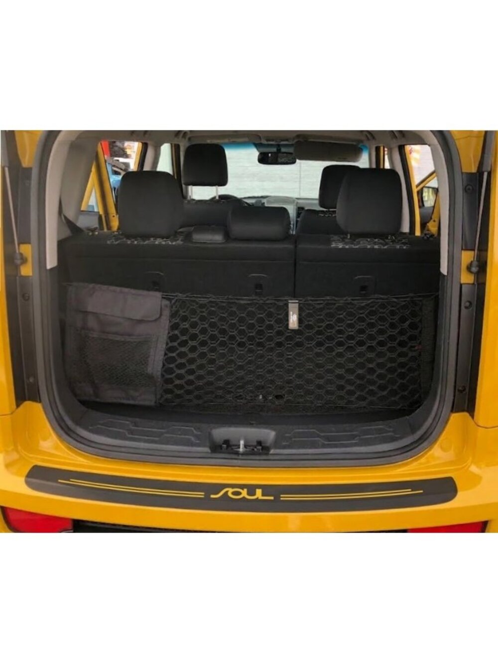 OEM Rear Trunk Envelope Style Organizer Mesh Cargo Net for KIA Soul